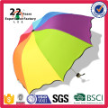 Rainbow couleur inversé pliage parapluie avec logo impression pas cher en gros